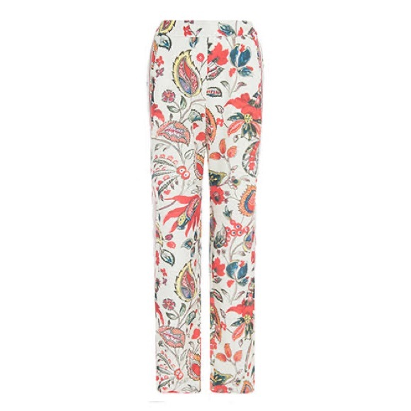 DESIGUAL Dimitri Floral High Waisted Wide Leg Pants Trousers NWT RRP$269 - Picture 9 of 16